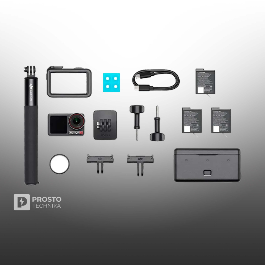 Экшн-камера DJI Osmo Action 5 Pro Adventure Combo